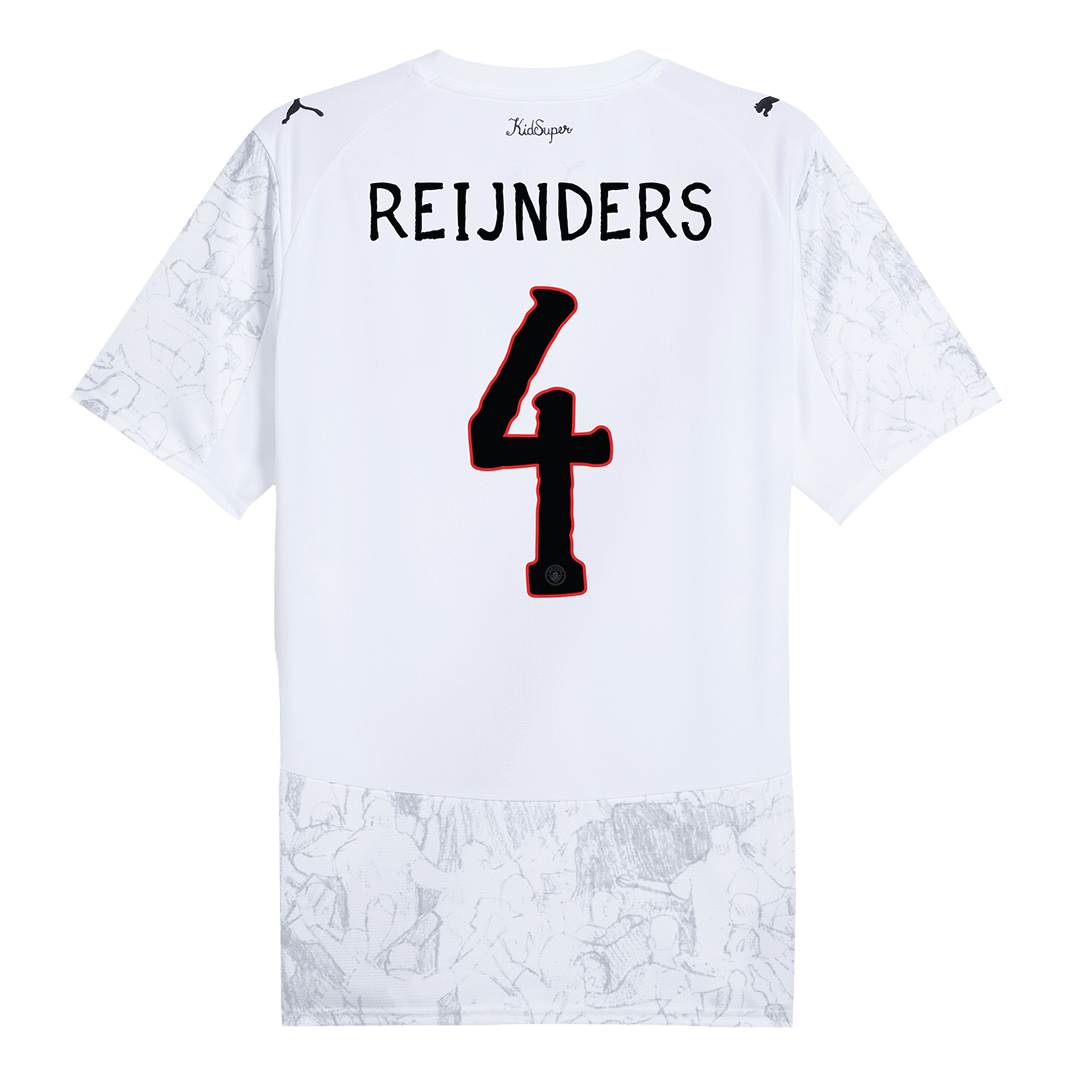 REIJNDERS #4 Manchester City Soccer Jersey 2025/26