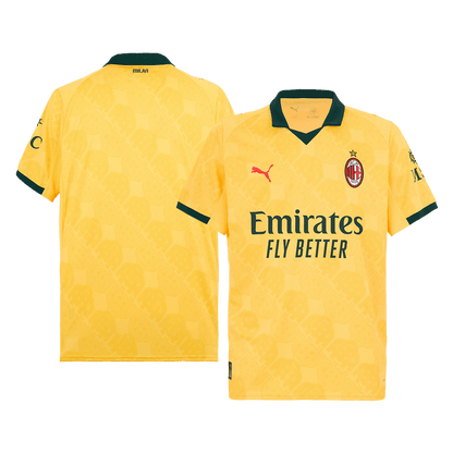 AC Milan Third Away Soccer Jersey 2025/26 Yellow