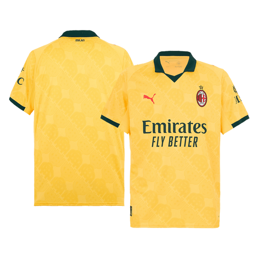 AC Milan Third Away Soccer Jersey 2025/26 Yellow