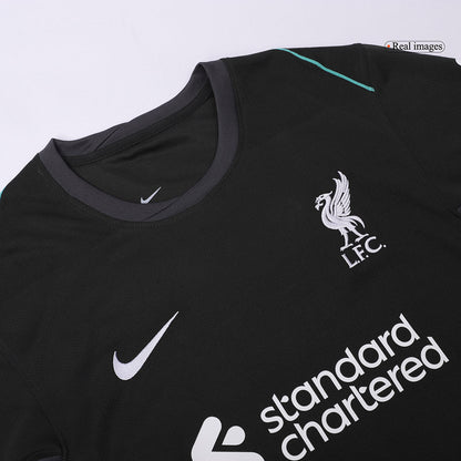Authentic VIRGIL #4 Liverpool Away Soccer Jersey 2024/25