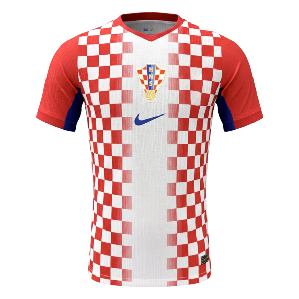 Men's Croatia Home Shirt World Cup 2026 - Slim Fit