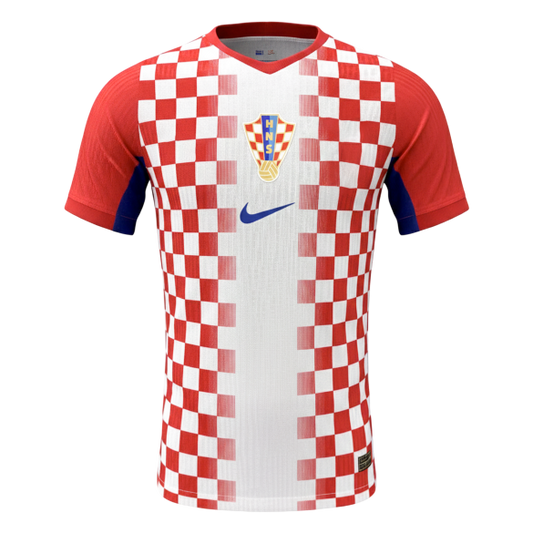 Men's Croatia Home Shirt World Cup 2026 - Slim Fit