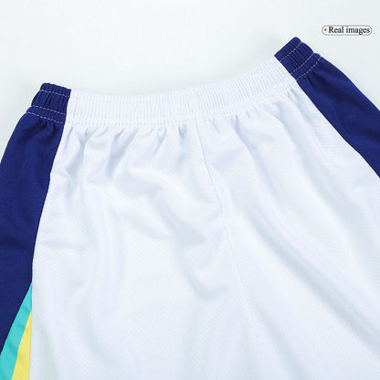Kid's Brazil Away Soccer Jersey Kit(Jersey+Shorts+Socks) Copa America 2024