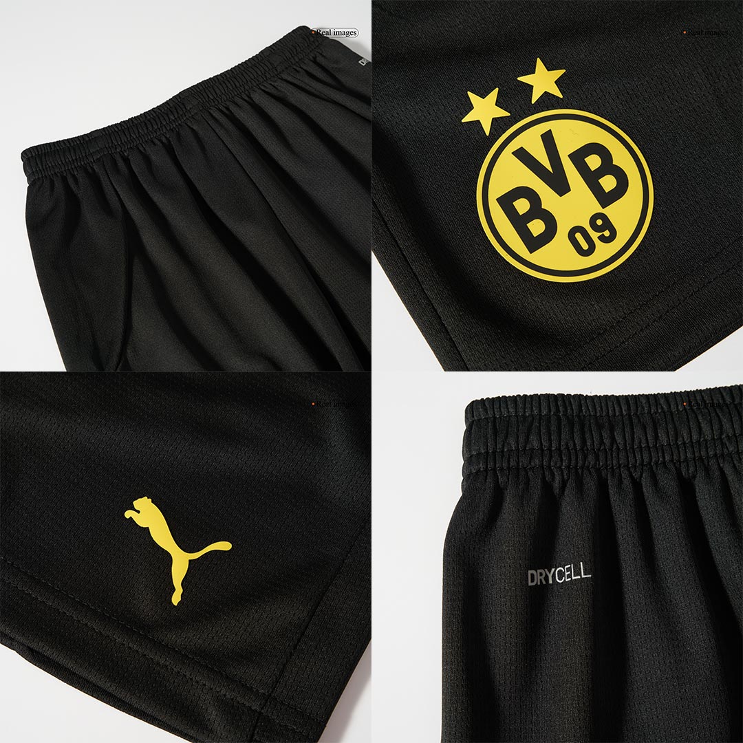 Kid's Borussia Dortmund Home Soccer Jersey Kit(Jersey+Shorts+Socks)