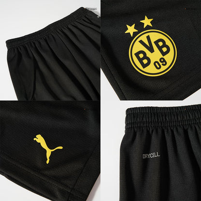 Kid's Borussia Dortmund Home Soccer Jersey Kit(Jersey+Shorts+Socks)