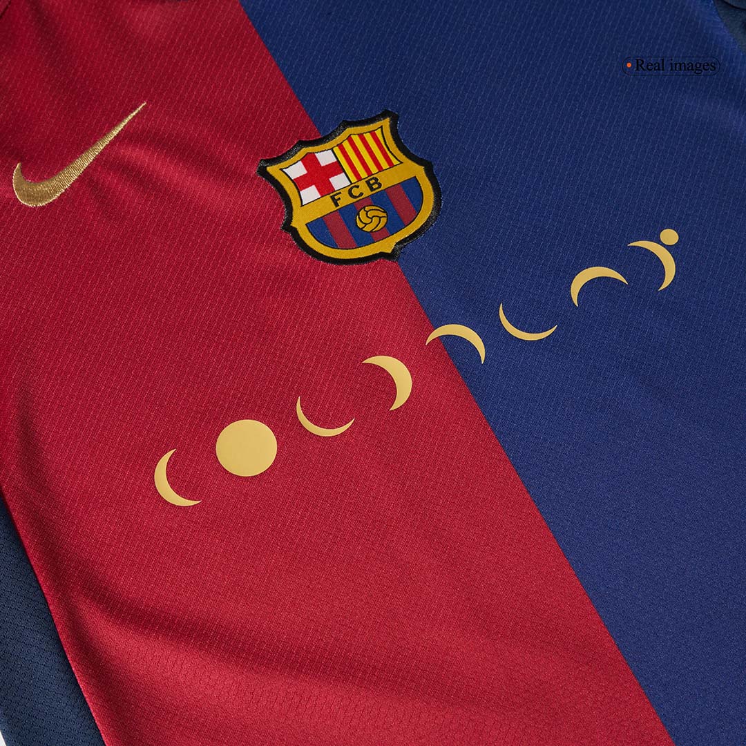 Kids Barcelona Custom Home Soccer Kits 2024/25