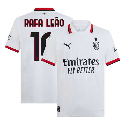 RAFA LEÃO #10 AC Milan Away Soccer Jersey