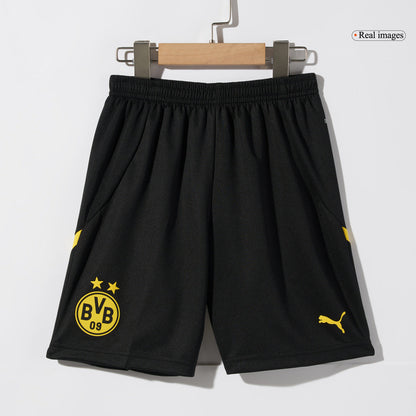 Kid's Borussia Dortmund Home Soccer Jersey Kit(Jersey+Shorts+Socks)