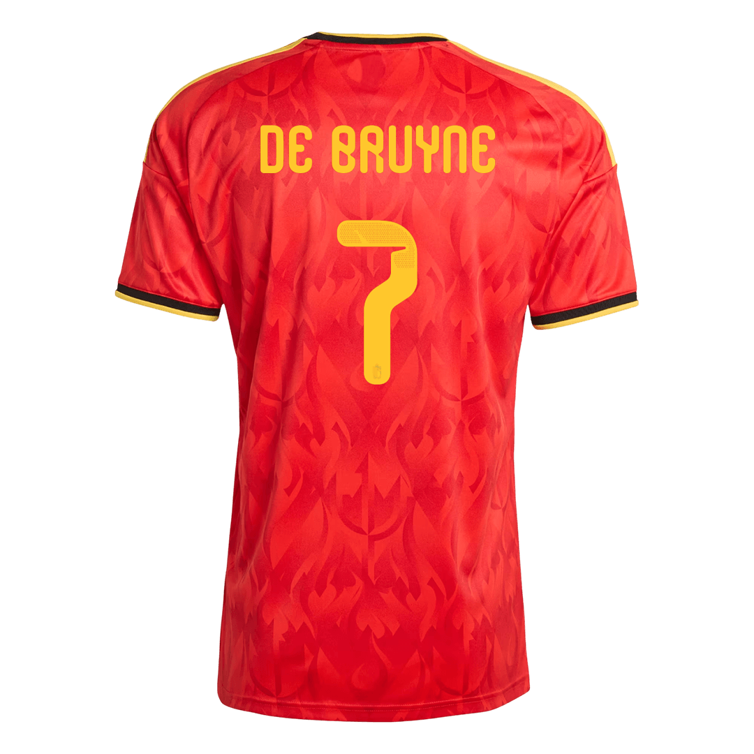 Belgium DE BRUYNE #7 World Cup 2026 Men's Home Shirt