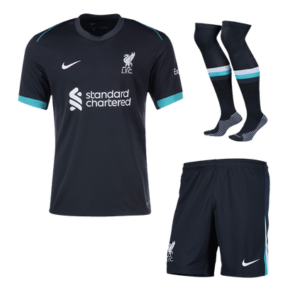 Liverpool Away Football Shirt Kit(Shirt+Shorts+Socks)