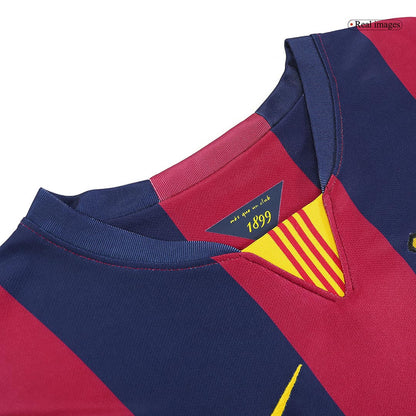 Retro 2014/15 Barcelona Home Soccer Jersey