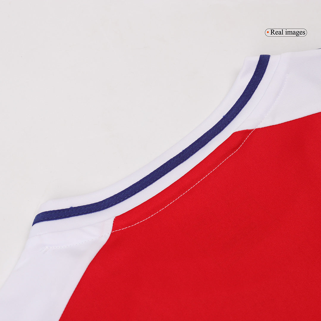 RICE #41 Arsenal Home Soccer Jersey Red