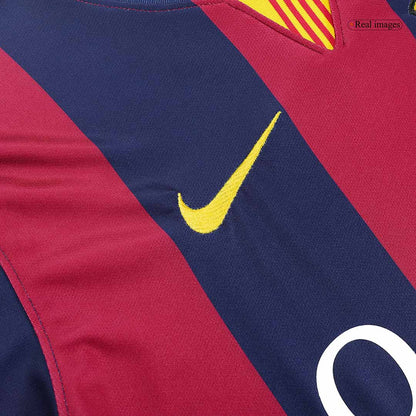 Retro NEYMAR JR #11 2014/15 Barcelona Home Soccer Jersey