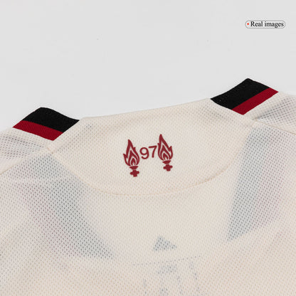 Authentic Liverpool Away Soccer Jersey 25/26 White