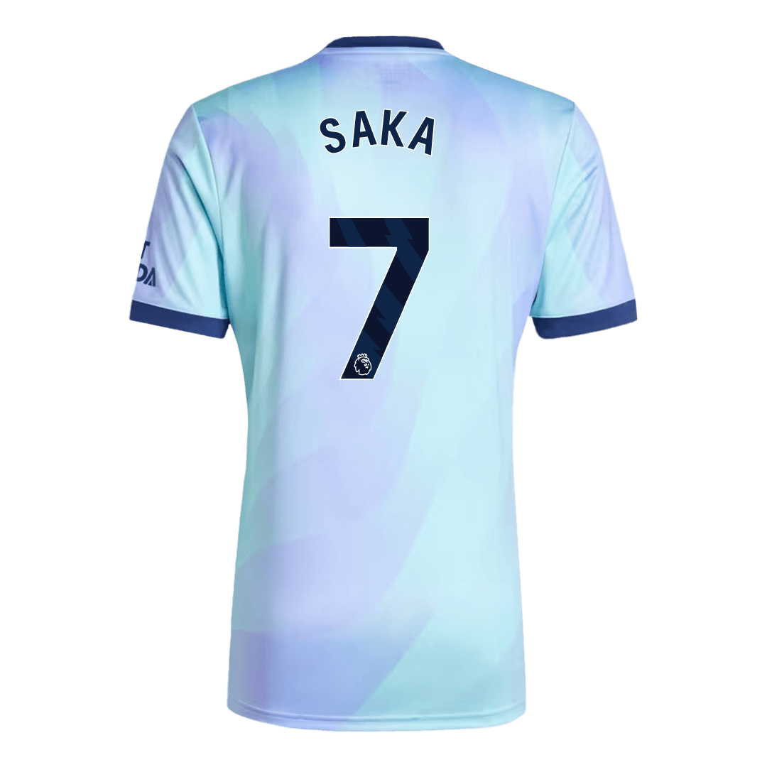 SAKA #7 Arsenal Third Away Football Shirt