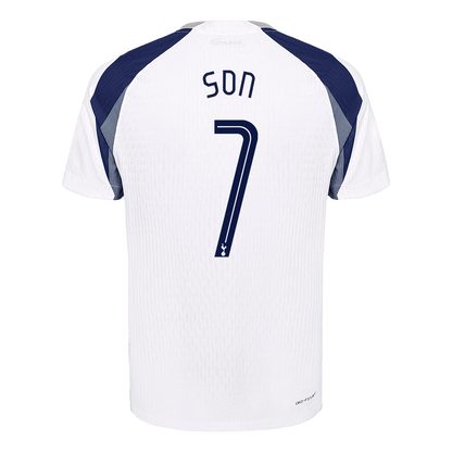 Authentic SON #7 Tottenham Hotspur Home Soccer Jersey 2025/26 White - UCL