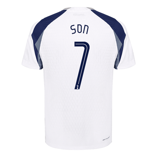 Authentic SON #7 Tottenham Hotspur Home Soccer Jersey 2025/26 White - UCL