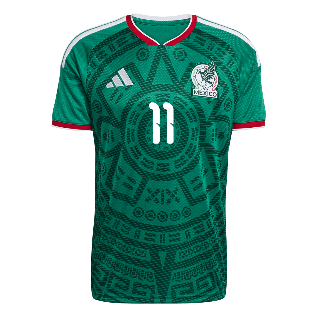 Mexico S.GIMENEZ #11 World Cup 2026 Men's Home Jersey
