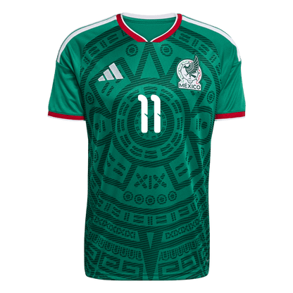 Mexico S.GIMENEZ #11 World Cup 2026 Men's Home Jersey