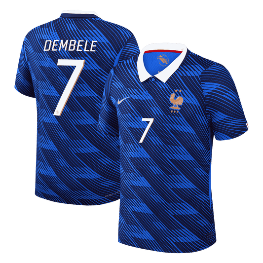Player Version DEMBELE #7 France Home Football Shirt 2026