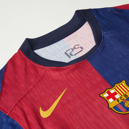 Authentic Barcelona X Travis Scott Home Soccer Jersey 2024/25 Red&Blue