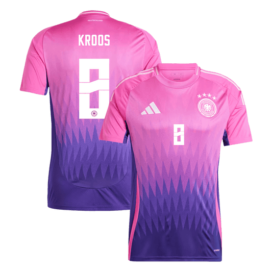 KROOS #8 Germany Away Soccer Jersey Euro 2024