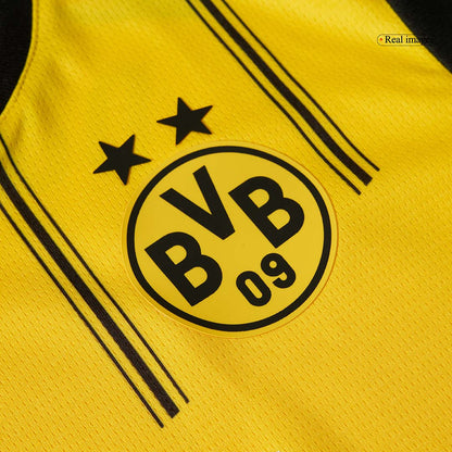 Kid's Borussia Dortmund Home Soccer Jersey Kit(Jersey+Shorts)