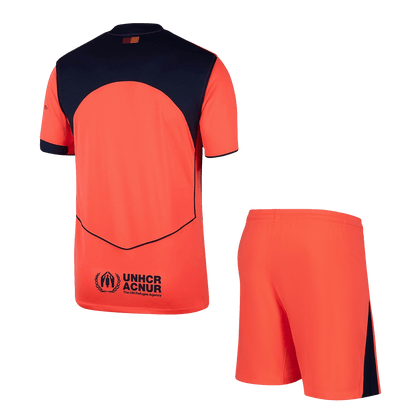 Barcelona Third Away Soccer Jersey Kit(Jersey+Shorts) 2025/26
