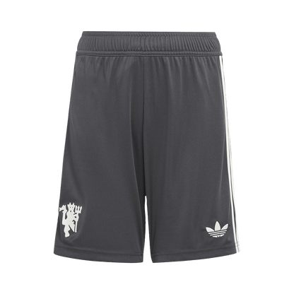 Men's Manchester United Third Away Football Shirt Kit (Shirt+Shorts)