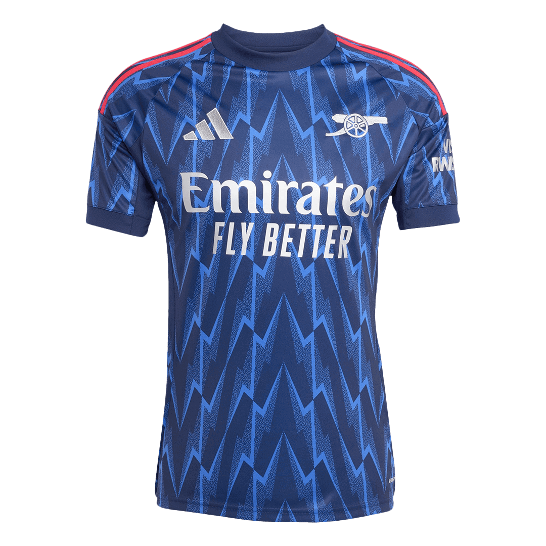 RICE #41 Arsenal Away Soccer Jersey 2025/26 Blue