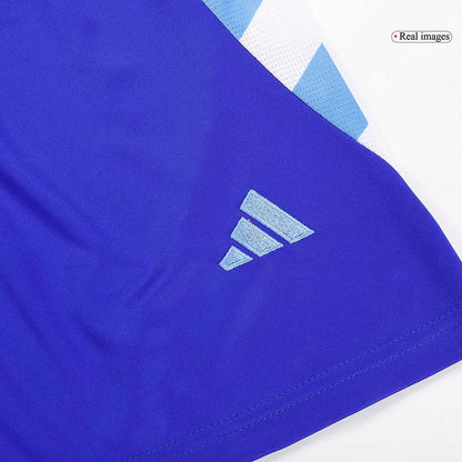 Kid's Argentina Away Soccer Jersey Kit(Jersey+Shorts+Socks) 2024