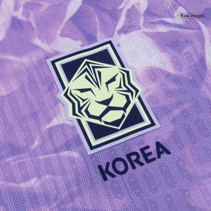 Authentic HEUNGMIN #7 South Korea Away Football Shirt 2026