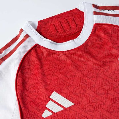 Authentic Arsenal Home Soccer Jersey Kit(Jersey+Shorts) 2025/26