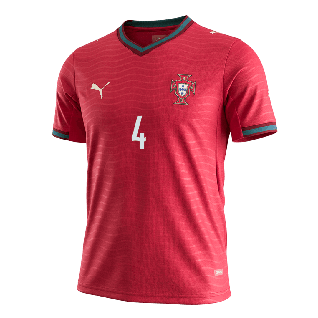 RÚBEN DIAS #4 Portugal Home Football Shirt 2026