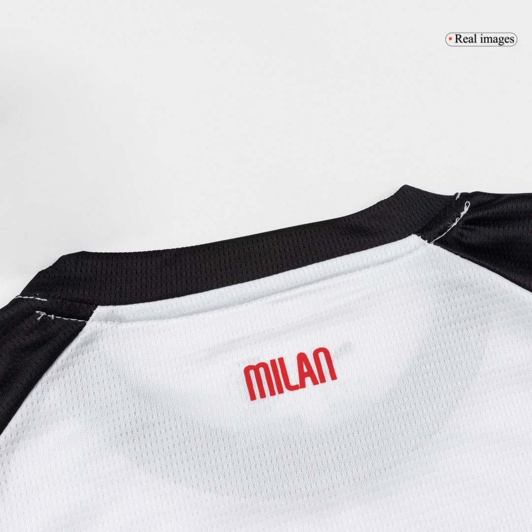Kid's AC Milan Away Soccer Jersey Kit(Jersey+Shorts+Socks) 2025/26