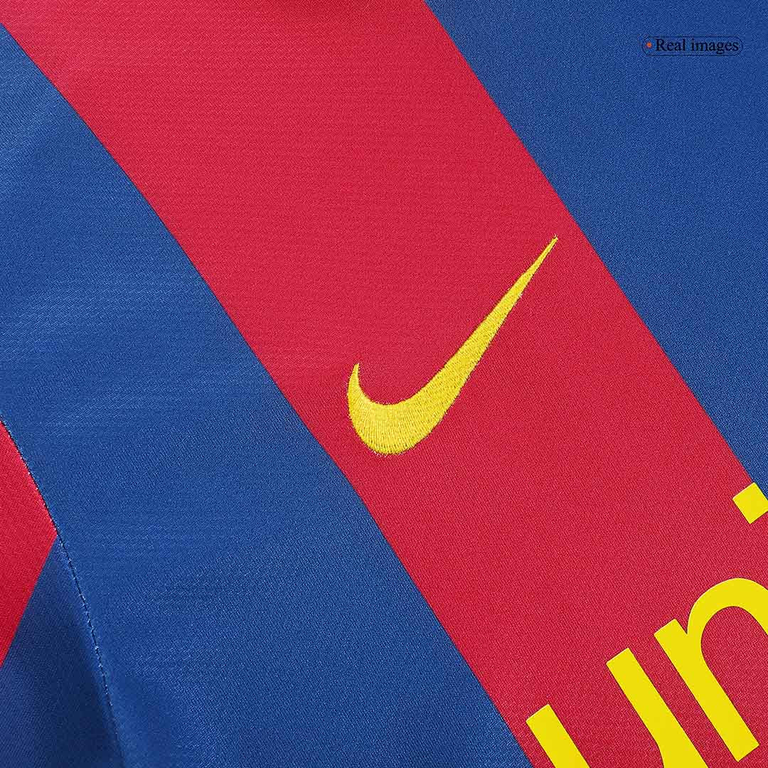 Retro XAVI #6 2010/11 Barcelona Home Soccer Jersey