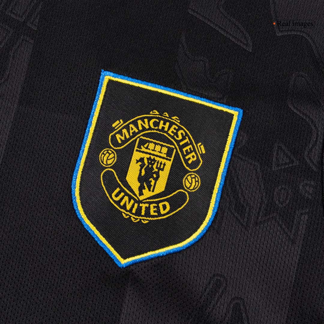 Kid's Manchester United Third Away Soccer Jersey Kit(Jersey+Shorts+Socks) 2025/26