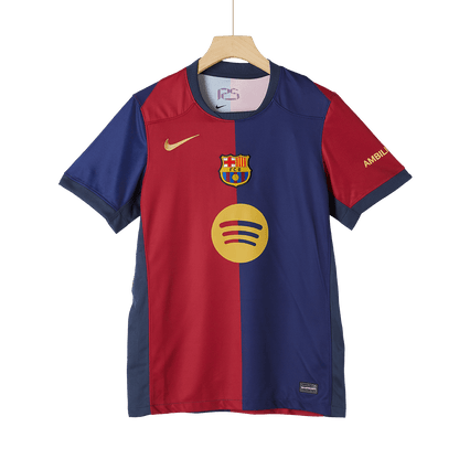 Barcelona Home Soccer Jersey 2024/25 - Spotify Logo Without Text