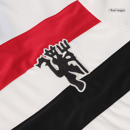 Men's Manchester United Third Away Football Shirt Kit (Shirt+Shorts)