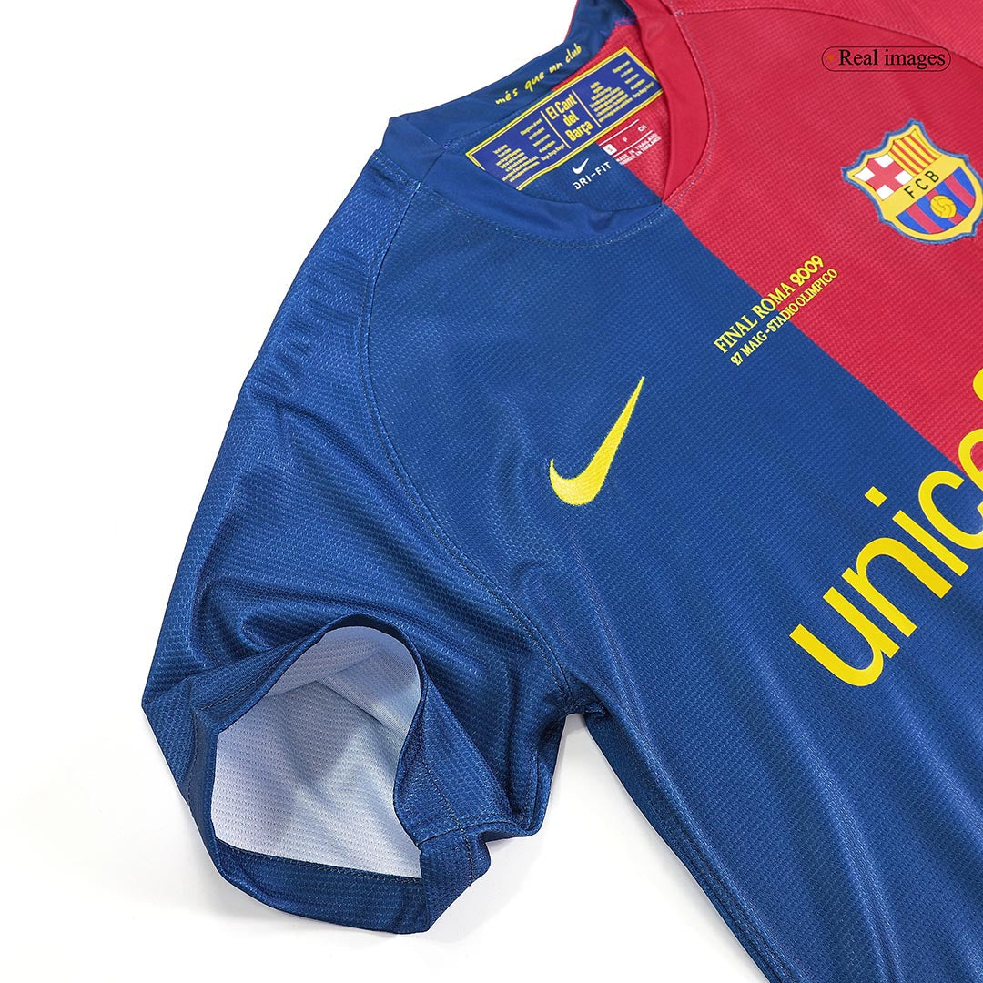 Retro XAVI #6 2008/09 Barcelona Home Soccer Jersey