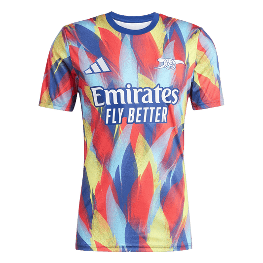 Arsenal Pre-Match Soccer Jersey 2025/26 Colorful
