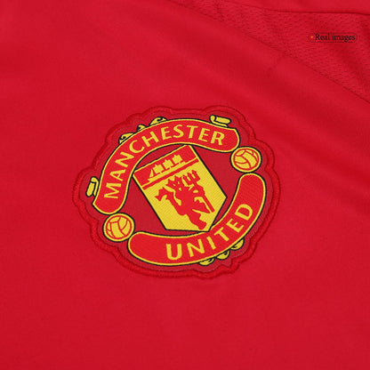 Manchester United Home Long Sleeve Football Shirt 2024/25