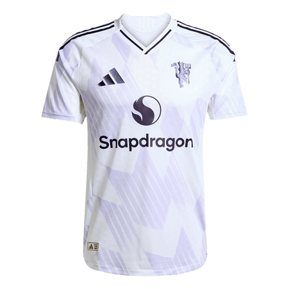 Authentic Manchester United Away Soccer Jersey 2025/26 White