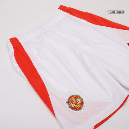 Kid's Manchester United Home Football Shirt Kit (Shirt+Shorts+Socks) 2024/25