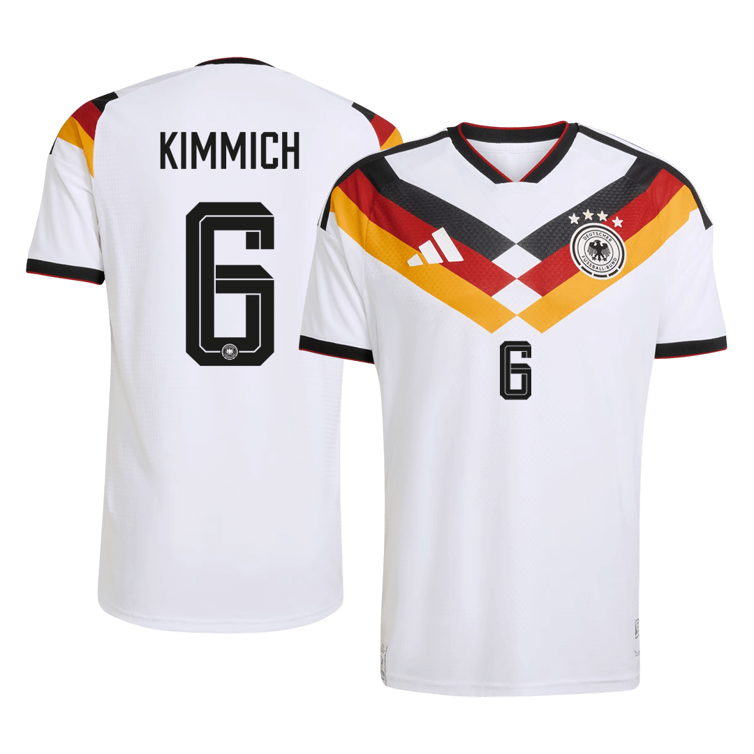 Men's Germany KIMMICH #6 Home Shirt 2026 World Cup - Slim Fit
