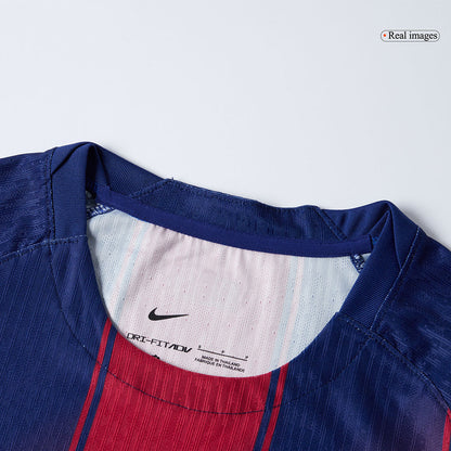 Authentic CUBARSÍ #2  Barcelona Home Soccer Jersey 2025/26 Red&Blue