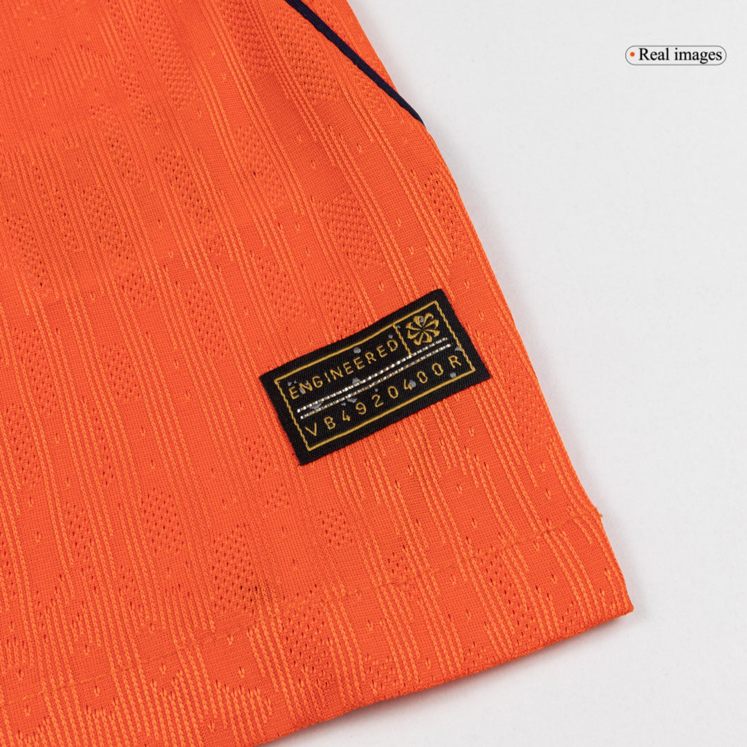 Authentic VIRGIL #4 Netherlands Home Football Shirt 2026