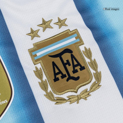 E. FERNÁNDEZ #24 Argentina Home Football Shirt World Cup 2026 Blue&White