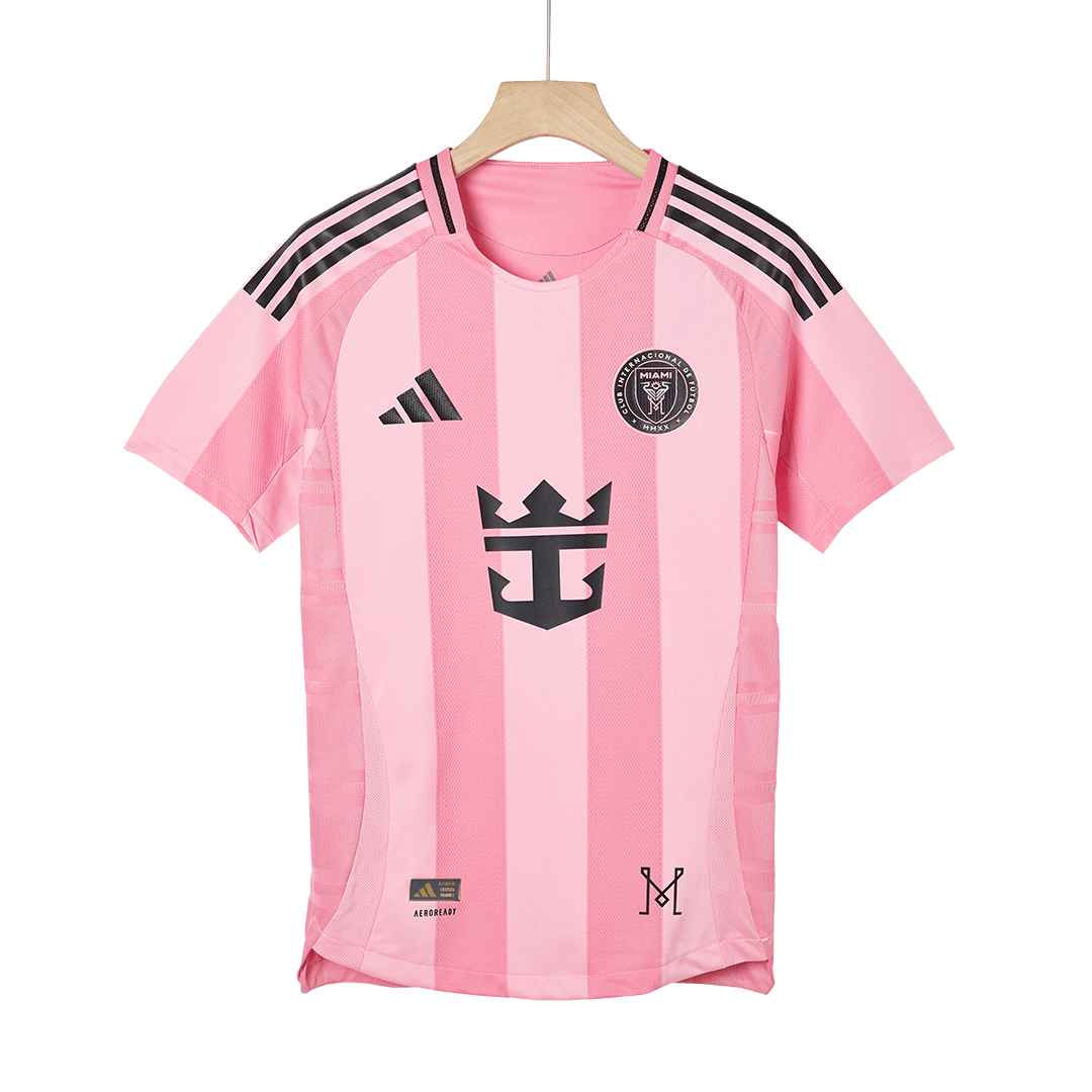 Authentic DE PAUL #7 Inter Miami CF Home Soccer Jersey 2025 Pink