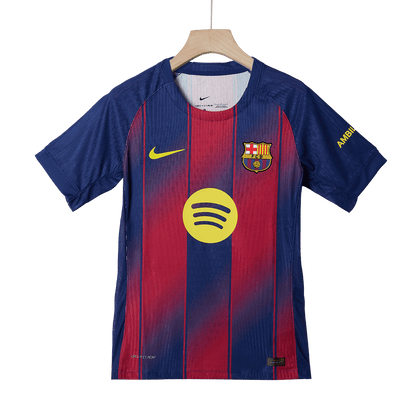 Authentic CUBARSÍ #2  Barcelona Home Soccer Jersey 2025/26 Red&Blue